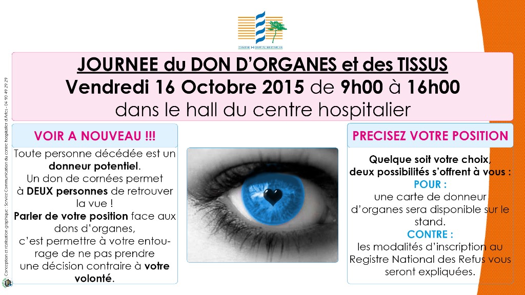 JOURNEE DON DE CORNEE 16 10 15