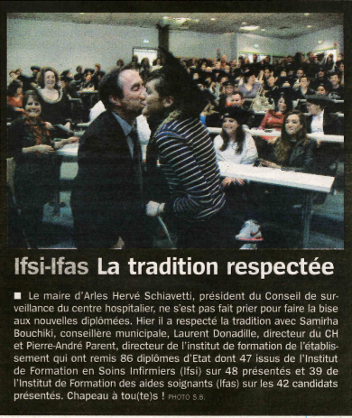 Remise des diplomes IFSI IFAS