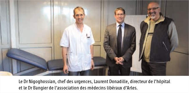 Une maison médicale de garde à l’hôpital