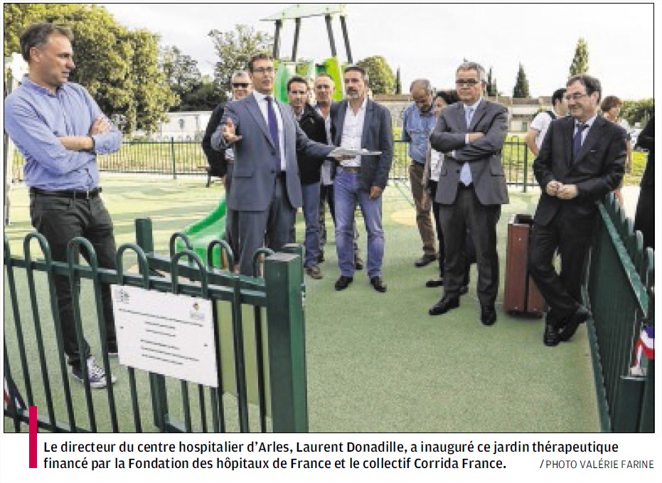 jardin therapeutique pour les petit de lhopital d arles