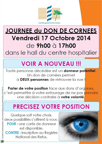 JOURNEE du DON DE CORNEES